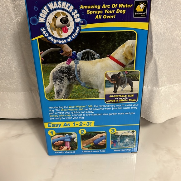 Woof Washer 360 Hose Attachment for Easy Dog Washing, New In Box - Picture 4 of 8
